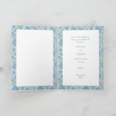 Hibiskus & Spitzenschuppen Einladung (Innenseite)