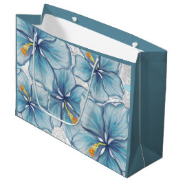 Hibiskus & Spitzenschuppen Große Geschenktüte