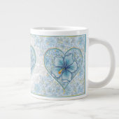 Hibiskus & Spitzenschuppen Jumbo-Tasse (Rechts)