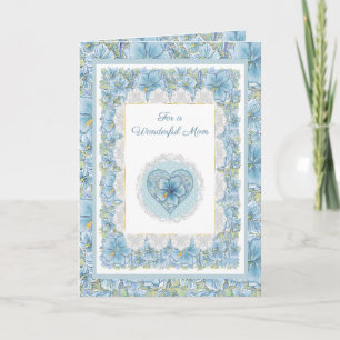 Hibiskus & Spitzenschuppen Karte