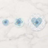 Hibiskus & Spitzenschuppen Konfetti (Vorderseiten)