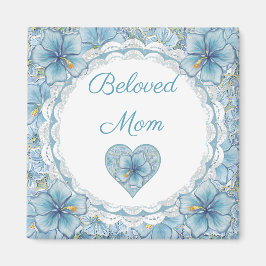 Hibiskus & Spitzenschuppen Magnet