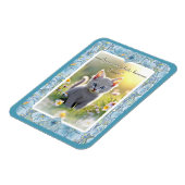 Hibiskus & Spitzenschuppen Magnet (Linke Seite)