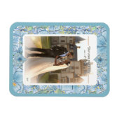 Hibiskus & Spitzenschuppen Magnet (Horizontal)