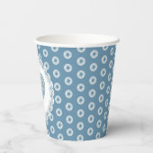 Hibiskus & Spitzenschuppen Pappbecher (Rückseite)