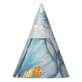 Hibiskus & Spitzenschuppen Partyhütchen (Links)