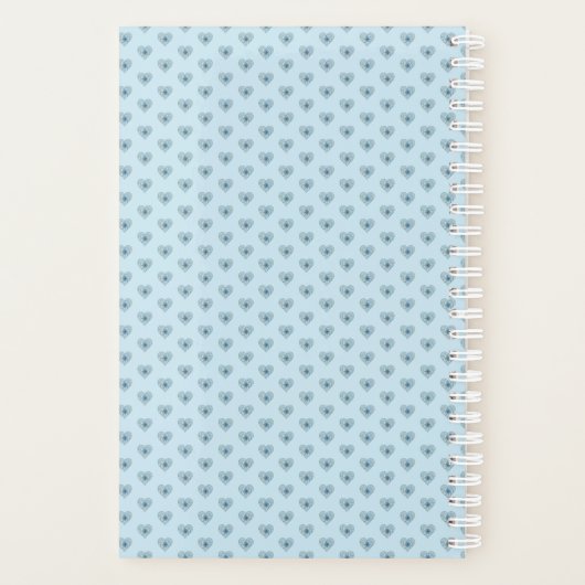 Hibiskus & Spitzenschuppen Planer (Rückseite)