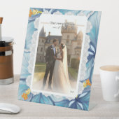 Hibiskus & Spitzenschuppen Sockelschild (In Situ)