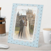 Hibiskus & Spitzenschuppen Sockelschild (In Situ)