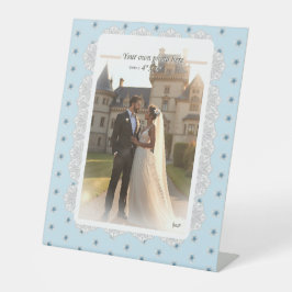 Hibiskus & Spitzenschuppen Sockelschild