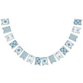 Hibiskus & Spitzenschuppen Wimpelkette (Alle)