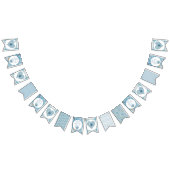 Hibiskus & Spitzenschuppen Wimpelkette (Alle)