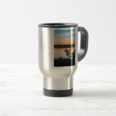 Hibiskus Sunrise Reisebecher (VorderseiteRechts)