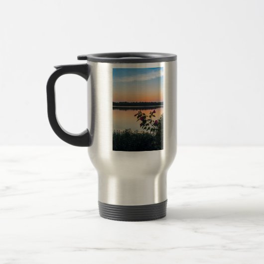 Hibiskus Sunrise Reisebecher (Links)