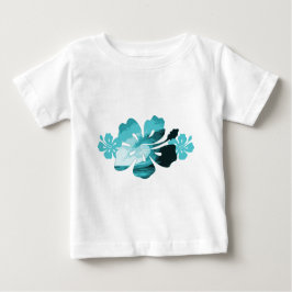 Hibiskus-Surf-Stil Baby T-shirt