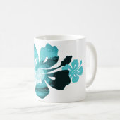 Hibiskus-Surf-Stil Kaffeetasse (VorderseiteRechts)