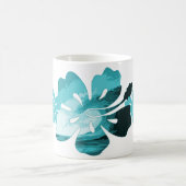 Hibiskus-Surf-Stil Kaffeetasse (Mittel)