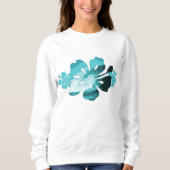 Hibiskus Surf Sweatshirt (Vorderseite)