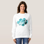 Hibiskus Surf Sweatshirt (Vorne ganz)