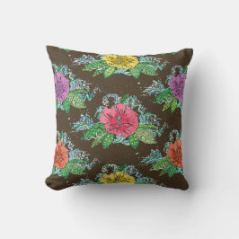 Hibiskus Surfkaffee Kissen