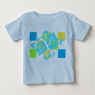 Hibiskus-T-Shirts für Kleinkinder und Säugling Baby T-shirt