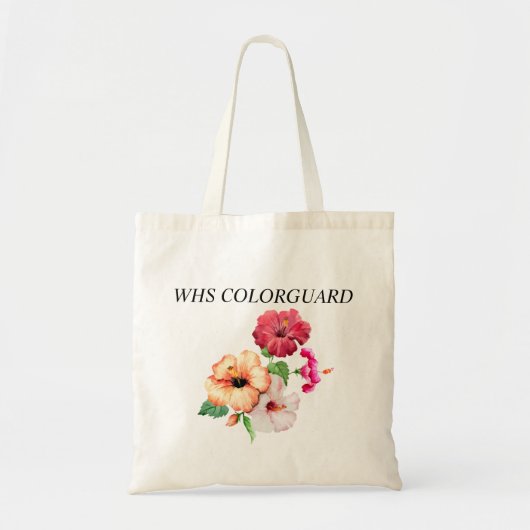 Hibiskus-Taschen-Tasche Tragetasche (Vorne)