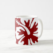 Hibiskus-Tasse Kaffeetasse (VorderseiteRechts)