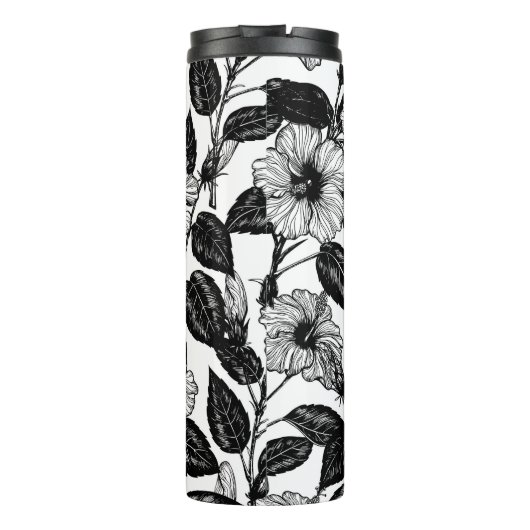 Hibiskus Thermosbecher (Rückseite)