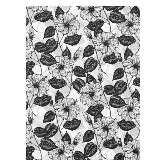 Hibiskus Tischdecke (Vorderseite)