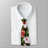 "Hibiskus-Trio-" Hochzeits-Krawatte Krawatte (Gebunden)