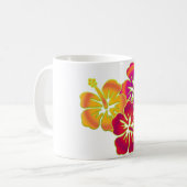 Hibiskus Trio Kaffeetasse (Vorderseite Links)