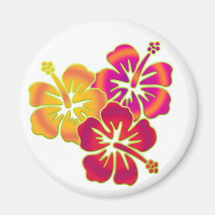 Hibiskus Trio Magnet