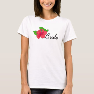 Hibiskus Tropical BRIDE T-Shirt