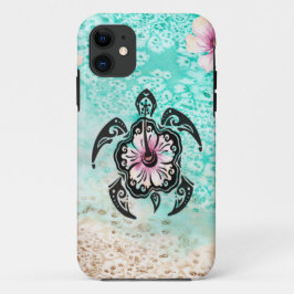 Hibiskus Turtle Case-Mate iPhone Hülle