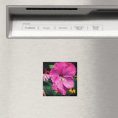 Hibiskus- und Freundschafts-Blumengarten Magnet (In Situ (Geschirrspüler))