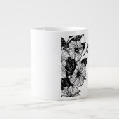 Hibiskus und Kolibri Jumbo-Tasse (Vorderseite)