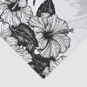 Hibiskus und Kolibri Seidenpapier (Ausschnitt)