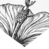 Hibiskus und Kolibri Tischdecke (Schrägansicht)