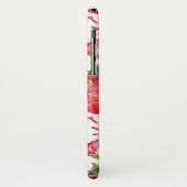 Hibiskus und Muster für Lantana Case-Mate iPhone Hülle (Hinten/Links)