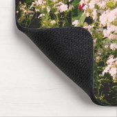 Hibiskus- und Phlox-Blumengarten Mousepad (Ecke)