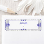 Hibiskus und Spitze BLAU (Insitu)