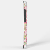 Hibiskus und Spitzen PINK Samsung Galaxy Hülle (Rechte Seite)