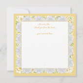 Hibiskus und Spitzen YELLOW (Rückseite)