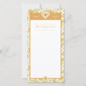 Hibiskus und Spitzen YELLOW (Vorderseite)