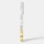 Hibiskus und Spitzen YELLOW Case-Mate iPhone Hülle (Rückseite / Rechts)