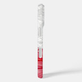 Hibiskus und Spitzenleistung ROT Case-Mate iPhone Hülle (Rückseite / Rechts)