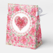 Hibiskus und Spitzenleistung ROT Geschenkschachtel (Rückseite)