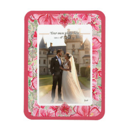 Hibiskus und Spitzenleistung ROT Magnet