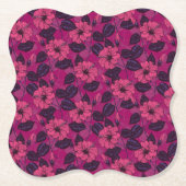 Hibiskus Untersetzer (Vorderseite)