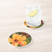 Hibiskus Untersetzer (Seite)